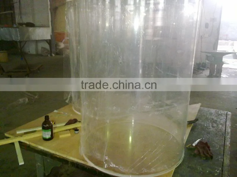Round Glass Acrylic Aquarium Tank