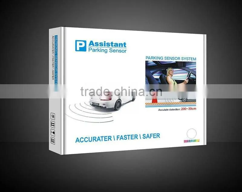 LED display car parking sensor system