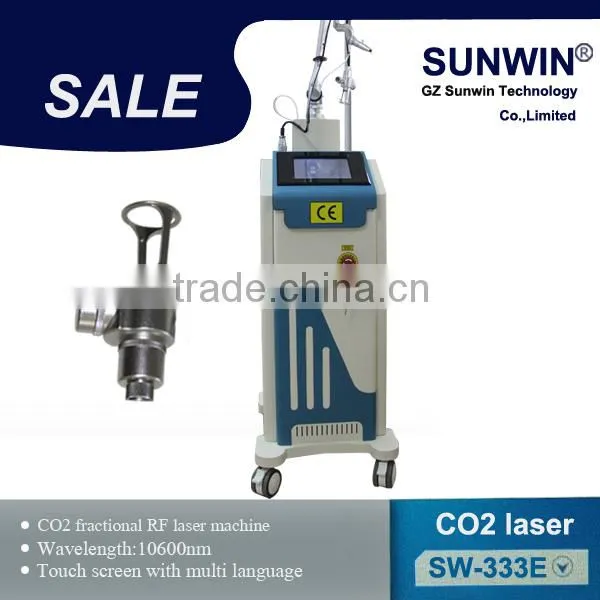 NEW pigment removal vaginal rejuvenation laser equipment CO2 fractional/Gynecology laser treatment