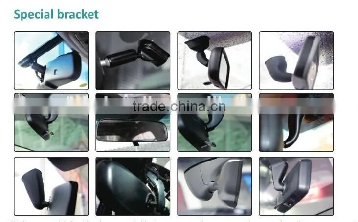 3.5 inch car Parking sensor rearview monitor with 4 replaceable detectors