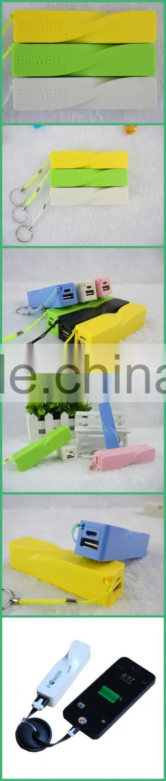 Wholesale factory price perfume keychain mobile power bank perfume portable universal power bank 2600mah(OS-104PB)