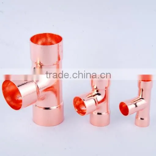 Copper reducing tee