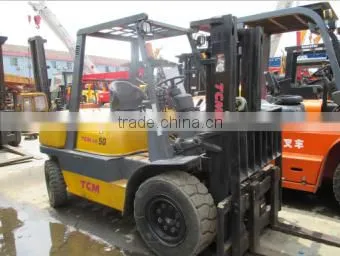TCM forklift 5 ton for sale, FD50Z8, FD30, FD70, FD80, FD100, FD150, used forklift