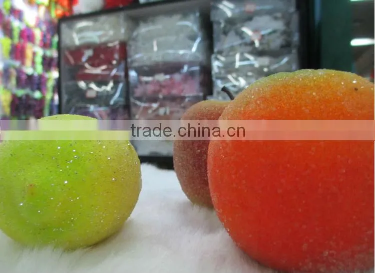 Foam artificial beaded fruit