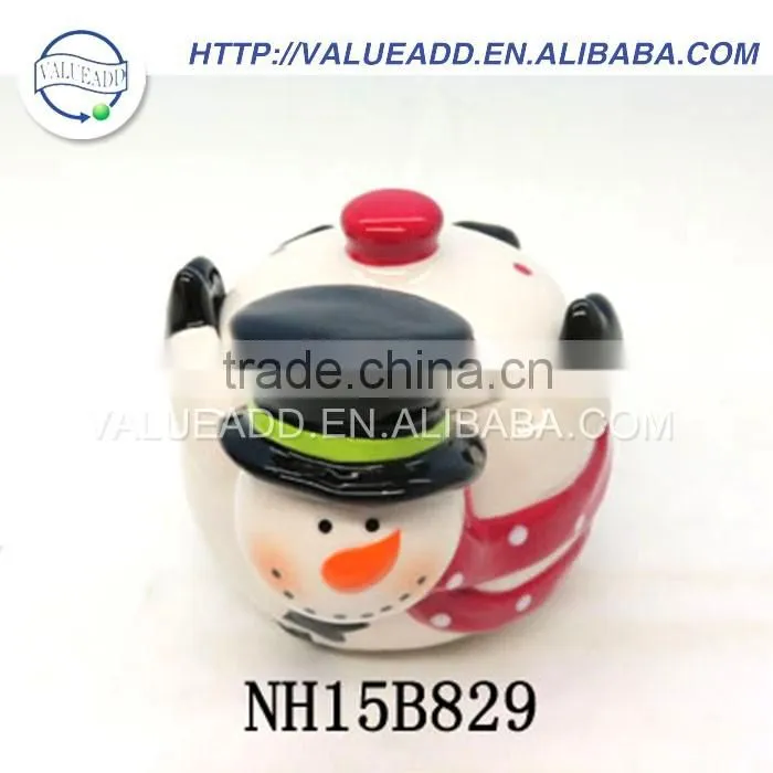 Best sale christmas ceramics canister sets fashion designed