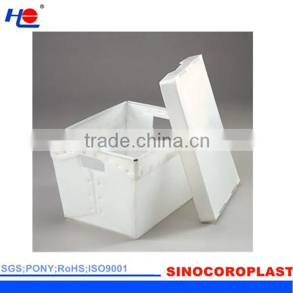 Transport Industrial Use And Plastic Material Corrugated Box Manufacturer