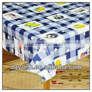 Orange Pokla Dot Vinyl Tablecloth