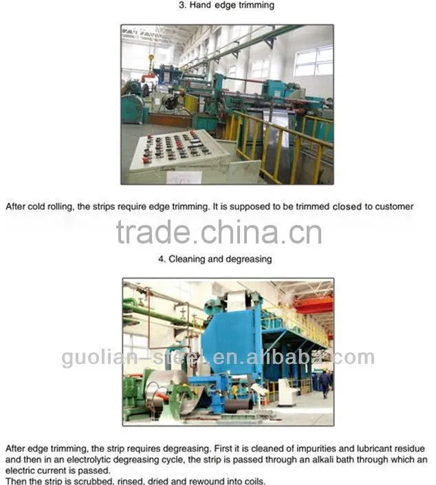 Electrolytic Tin Plate for Food Cans