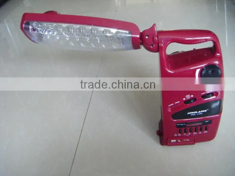 Rechargeable led desk lamp with USB SD MP3 Player MODEL 288UL