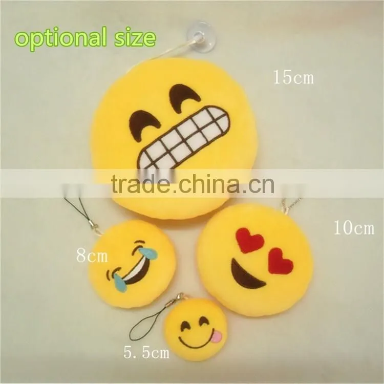 New arrivals promotional customizational design whatsapp emoji bag decoration