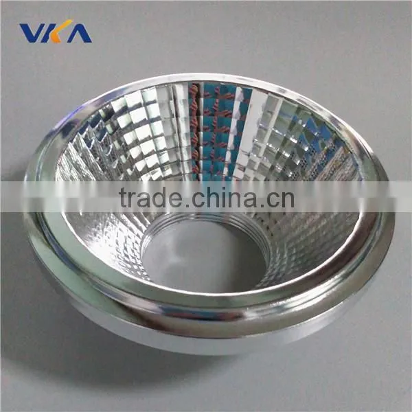 0.7mm O Thai pure aluminum cob 24/25 degrees LED reflector