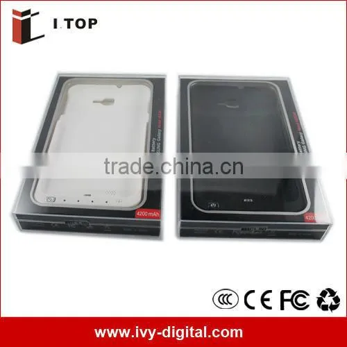 For Samsung Galaxy Note i9220 N7000 Lithium Polymer Power Pack Case 4200mAh