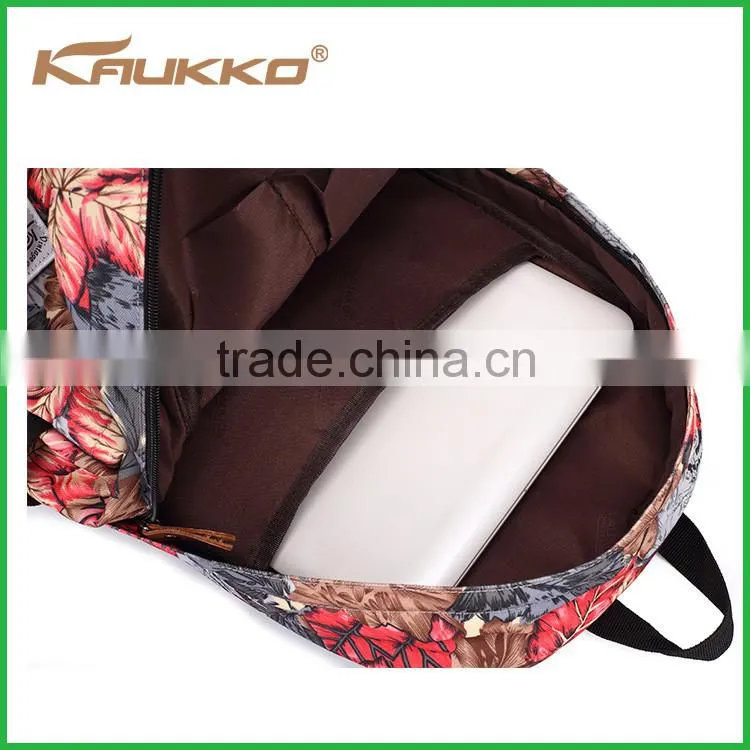 2016 New Design Bag Promotion Cheap Customized Nylon School Backpack