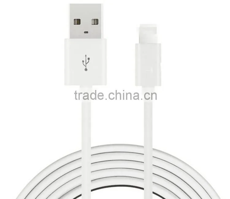 high quality USB cable with MFI for IOS PVC jacket sync data cable