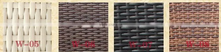 New Style High Quality Old Europe Style Synthetic Rattan Garden Furniture Table Set