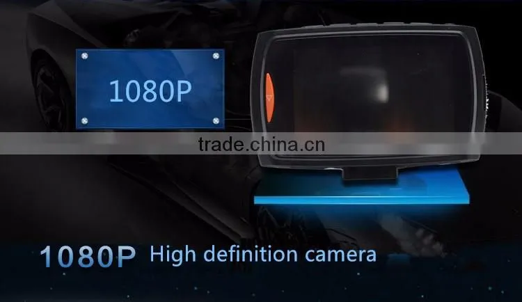 Hot selling cycle Rcording night vision G30-1248 car cam full hd