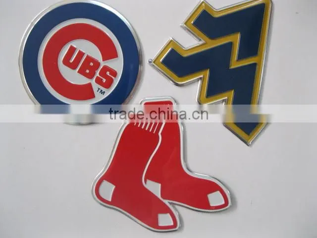 KBS logo aluminum metal sticker