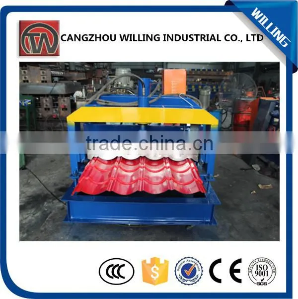 Glazed roof profile cold rolling mill machine