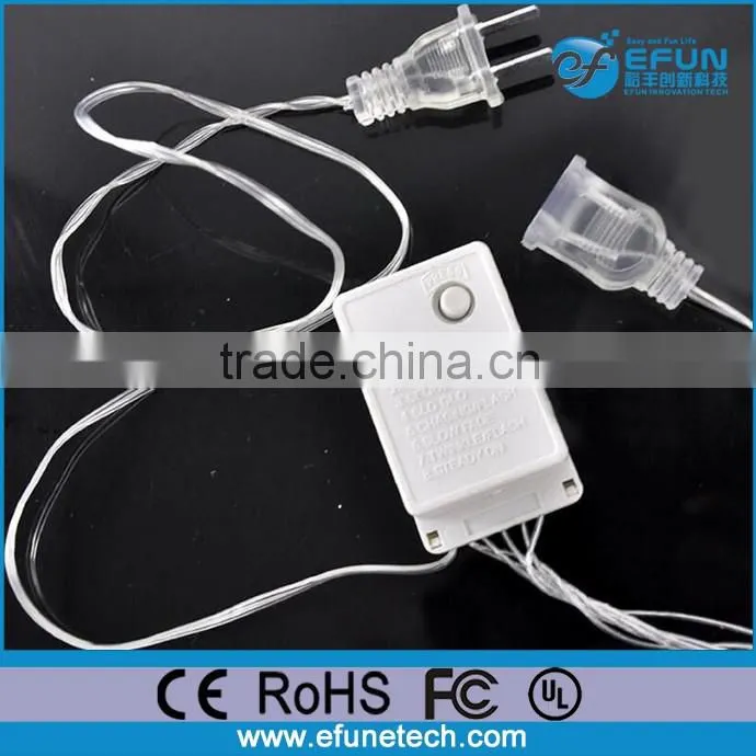 8 flash mode 10M long outdoor programmable colorful led christmas string light