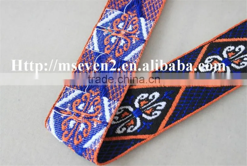 good sale butterflies pattern embroidery tirm woven ribbons