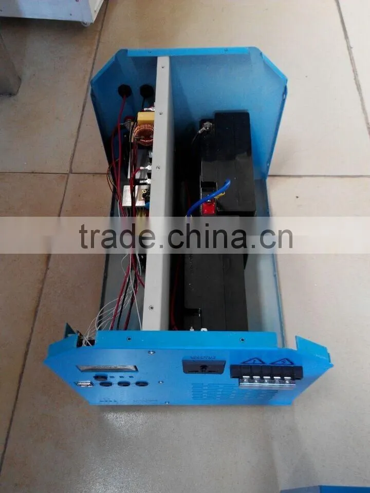 Portable 1000w solar panels system with built in solar controller inverter battery