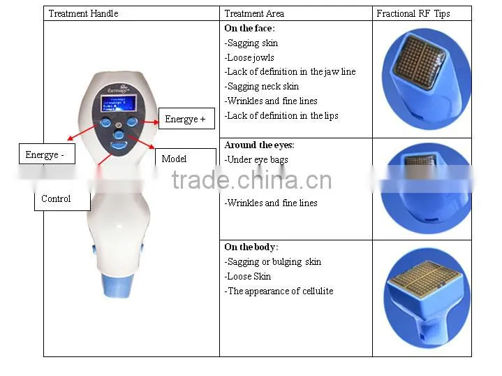 rf face lifting and freckle removal equipment