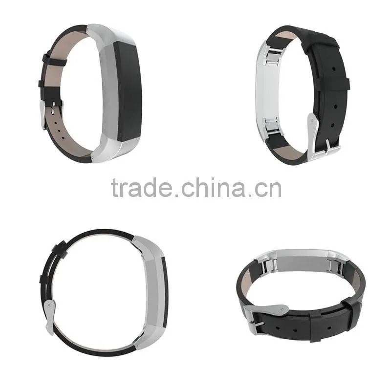 High Quality Watchbands Colors Luxury Genuine Leather Band Strap Bracelet For Fitbit Alta Tracker