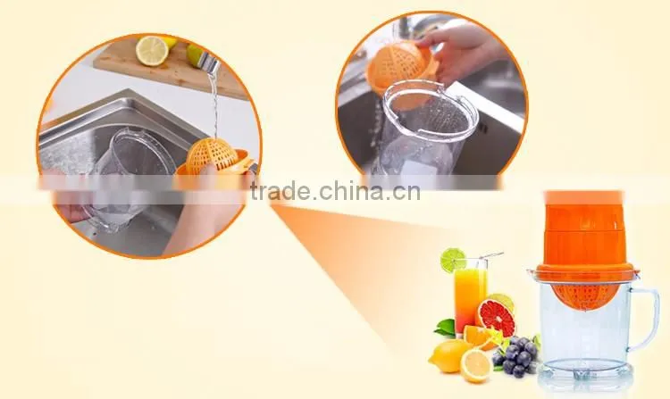 Press Juicer Manual Plastic Lemon Manual Citrus Fruit Portable Hand Juicer