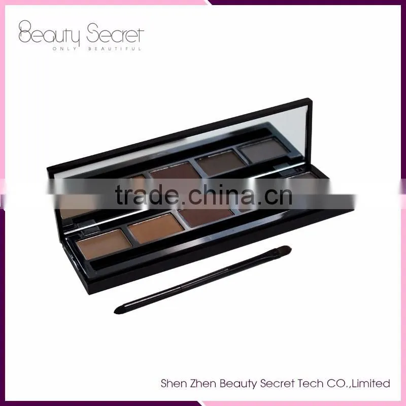 5 Multi Colors waterproof eyebrow powder with your logo no logo