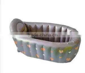 New design inflatable phthlate free pvc baby bathtub with custom logo printing
