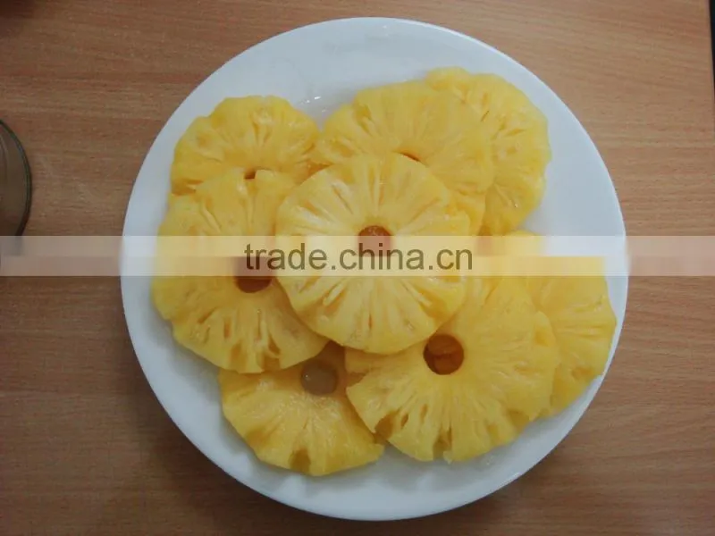 Canned Pineapple Queen Victoria in light syrup