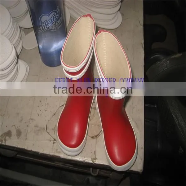 Fashion Sexy Ladies Rubber Boots