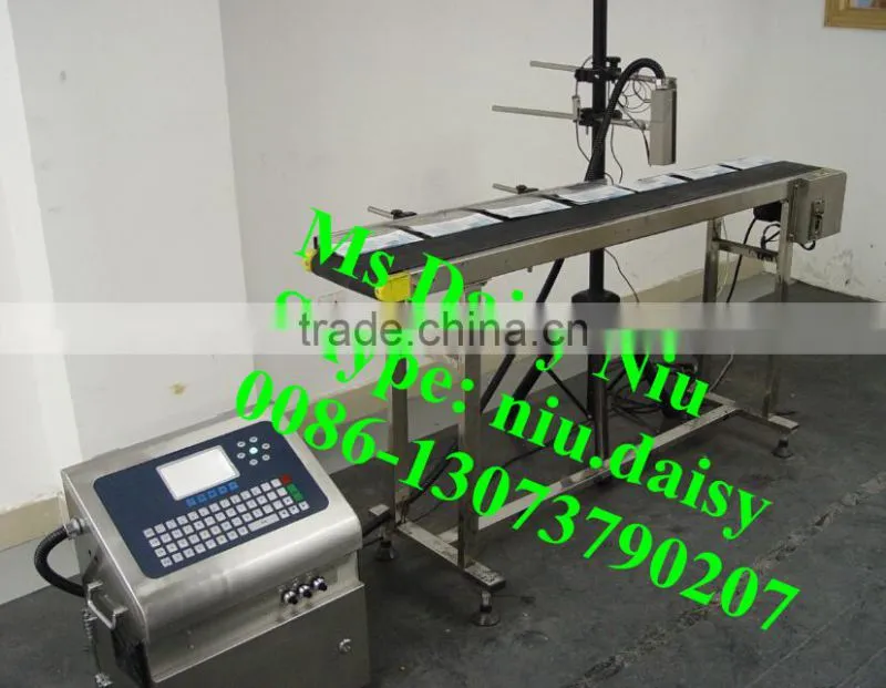 commerical yoghourt date coding machine/milk date printer/dairy product date printing machine