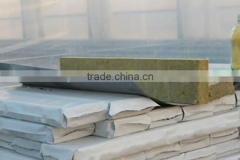 China building fireproof mineral rigid insulation rock wool for wall and roof
