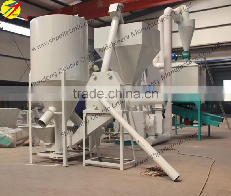 Animal feed corn grinder and mixer for sale