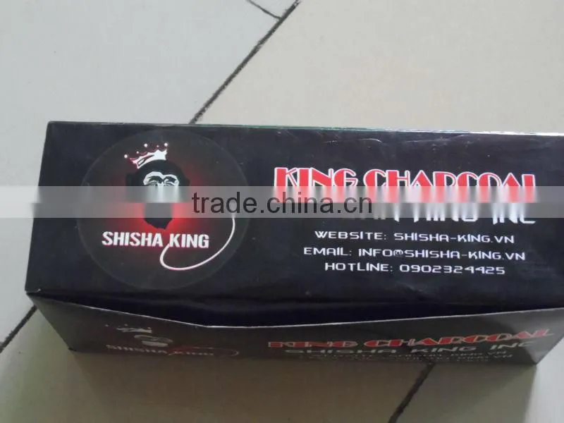shisha charcoal with grape flavor