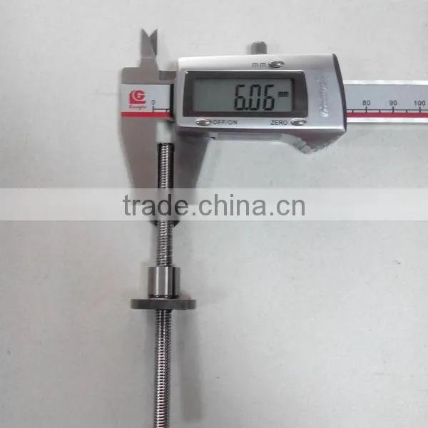 1mm pitch 1mm Thread starts stainless steel Ball-Screws 0601
