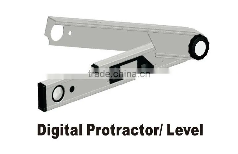 angle degree measurement electronic goniometer with analog vials
