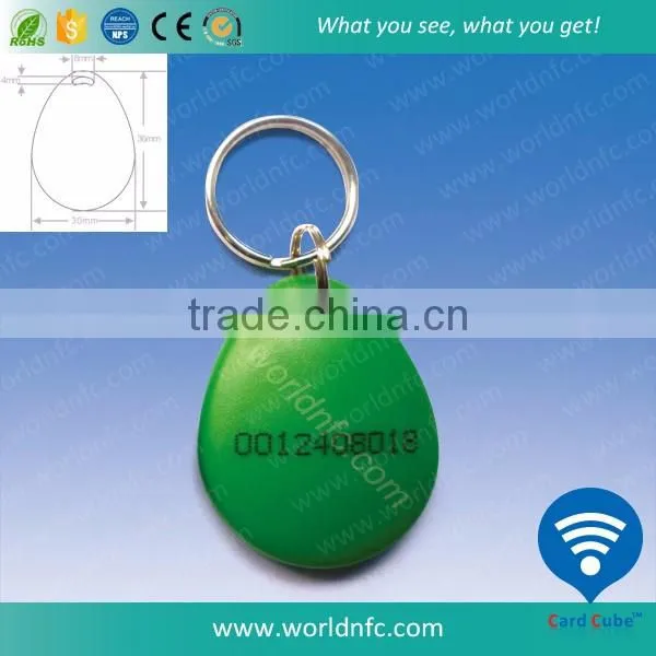 Waterproof 125KHz T5577 EM4200 RFID Key Fob