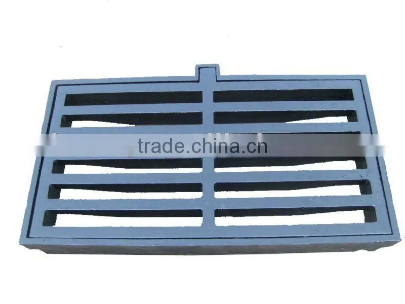 ductile iron drainage grating,floor drain,EN124 C250 grating for urban sewerage system,channel grating,sidewalk drainage grating