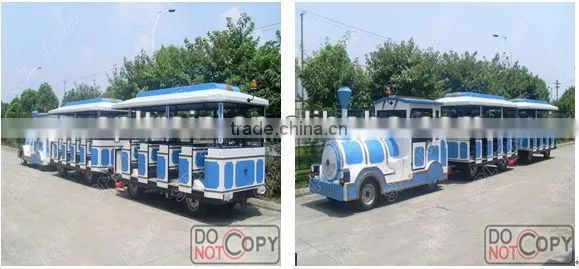 92KW Diesel Power Amusement Park Tourist Train
