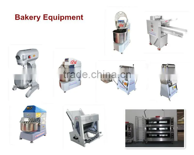 SS Automatic Double Speed Bakery Dough Mixer with high efficiency