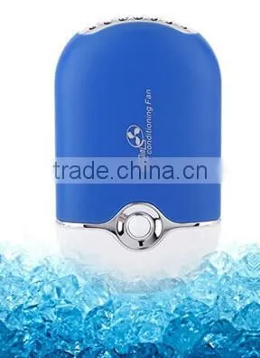 Protable Rechargeable mini air conditioning fan with USB