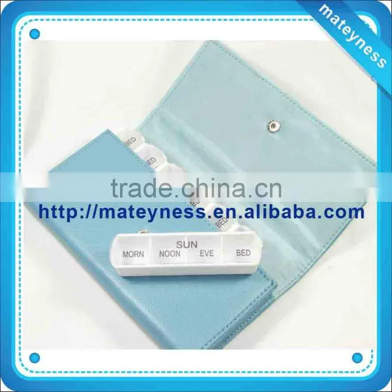 monthly pill box with bag