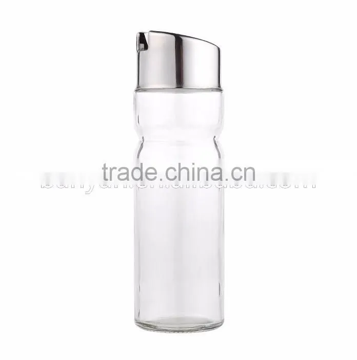 Oil and Vinegar Bottle Set - 150ml Glass Olive 2 Piece Cruet Set Oil Dispenser Bottles