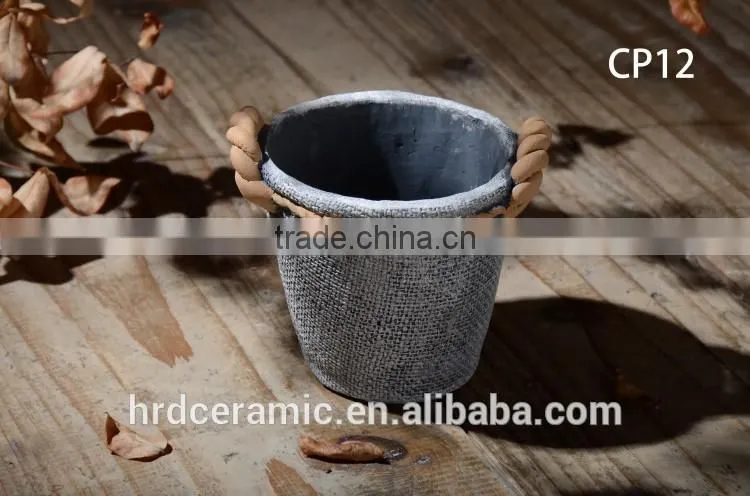 Simple Design plant pots Wholesale Concrete Plant Pot