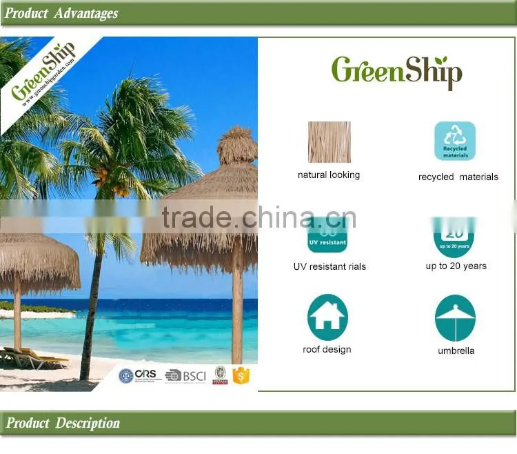 High quality flexible synthetic Bali Umbrella for Decorations_ GreenShip