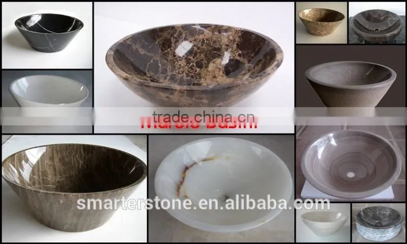 Hexagon Black marquinia marble bowl
