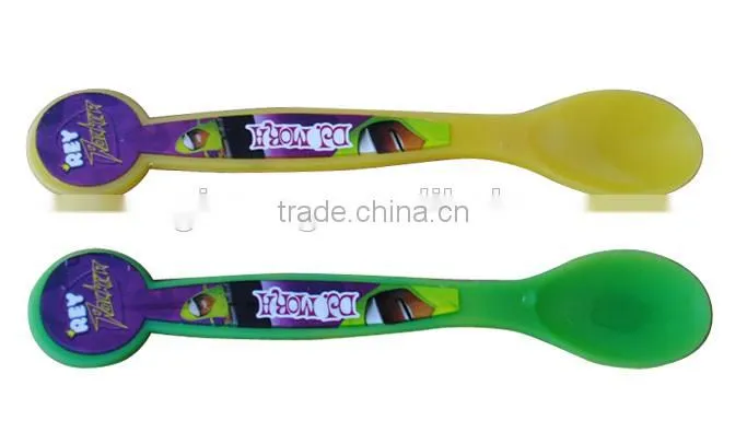 Color Changing Plastic Magic Dessert Spoon