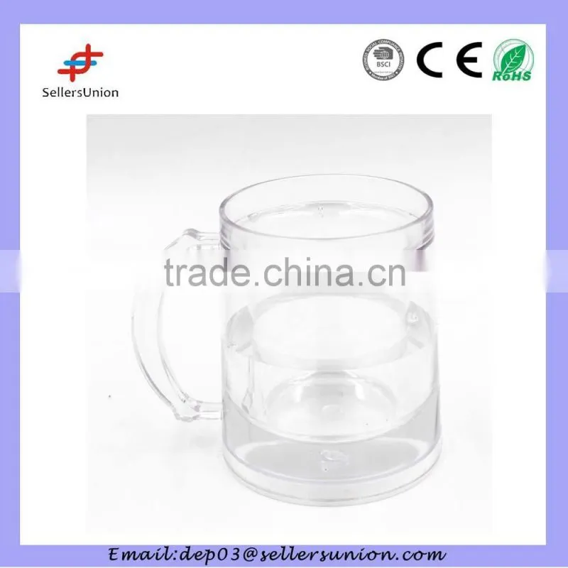 plastic reusable beer cooler cup